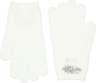 GAëLLE Paris Gloves Off White