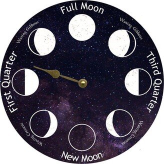 Galaxy Moon Clock - Phase Lunar Clock