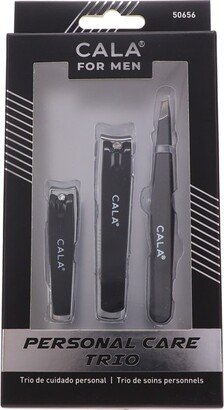 CALA Men's Personal Care Trio Matte Black