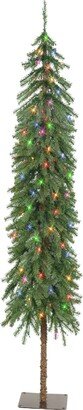 Puleo 5' Pre-Lit Alpine Artificial Tree