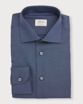 Men's Micro-Jacquard Dress Shirt