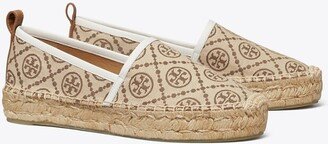 T Monogram Platform Espadrille