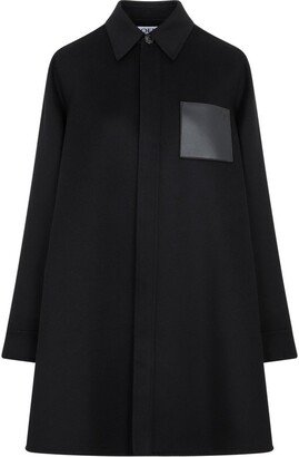 Trapeze Shaped Coat