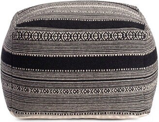 Wydown Pouf Black/Ivory