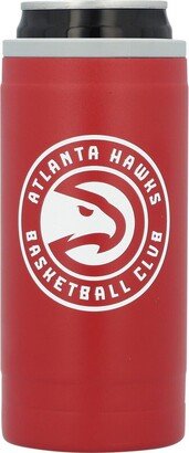 Atlanta Hawks 12 Oz Flipside Powdercoat Slim Can Cooler