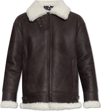 Shearling Jacket - Brown