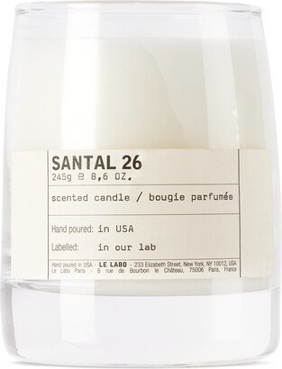 White Santal 26 Classic Candle