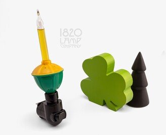 Shamrock Bubble Night Light [Vintage - Retro St. Patrick's Day Decor]