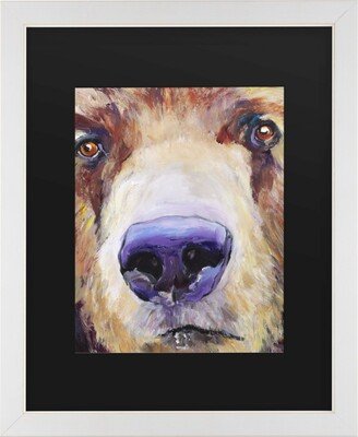 Pat Saunders-White The Sniffer Matted Framed Art - 20 x 25