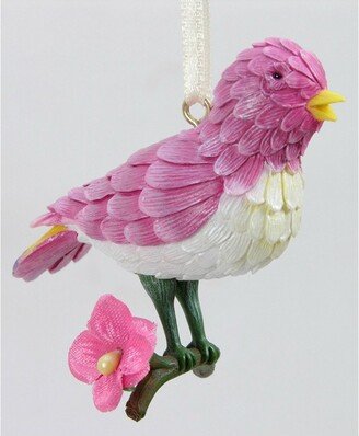 Gallerie II Flower Bird Ornament