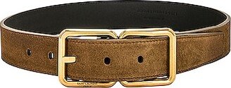 Double Buckle Belt in Brown