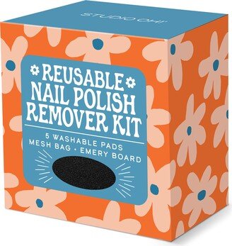 Studio OH! Glow Up Daisies Reusable Nail Polish Remover Kit