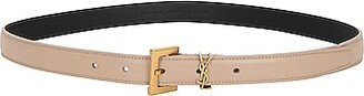 Monogramme Belt in Nude