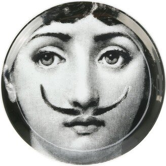 Face-Print Ceramic Coaster