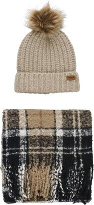 Saltburn Beanie And Scarf Two Pieces Set