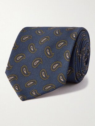 Rubinacci 8cm Paisley-Print Silk-Twill Tie