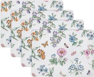 Butterfly Meadow Cork Mat, Set of 4