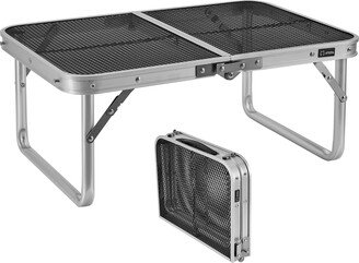 ATEPA Small Camping Table Portable Grill Table Folding Beach Table