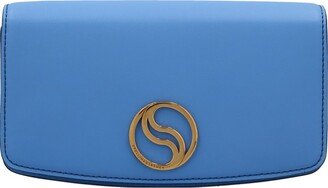 S Wave Plaque Crossbody Bag