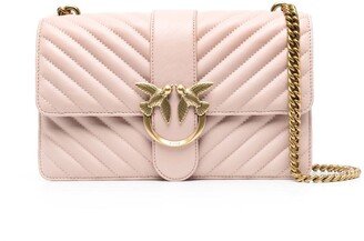 Logo-Buckle Quilted Bag