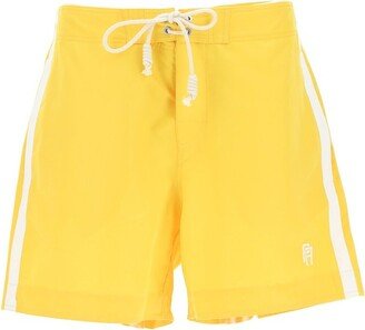 Striped Trim Swimming Shorts