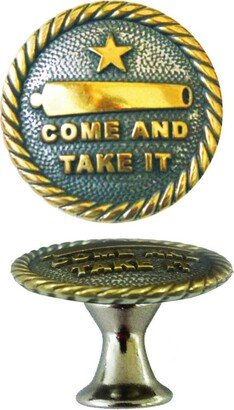 Custom Come & Take It Drawer Or Cabinet Knobs, Set Of 6