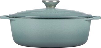 2.75-Qt. Enameled Cast Iron Shallow Round Dutch Oven