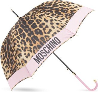 Leopard Print Umbrella