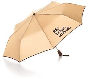 Gustbuster Bloomingdale's Little Brown Umbrella - 100% Exclusive