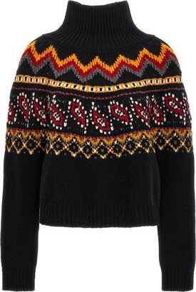 Antarctic Circle Turtleneck Knitted Jumper