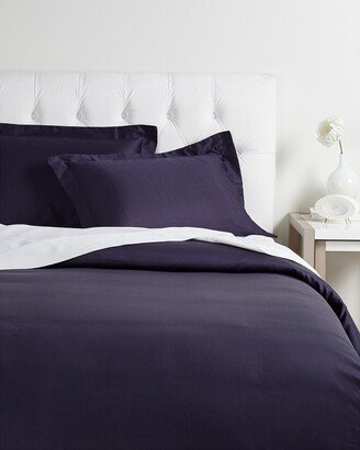 Solid 300 Thread Count Cotton Solid Duvet Cover Set