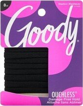 Stretch Medium to Thick Seamless Hair Bands - 8ct