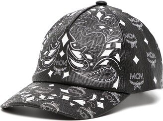 Bandana Monogram printed cap