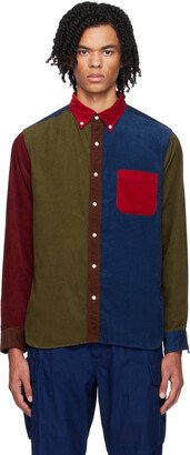 Multicolor Paneled Shirt