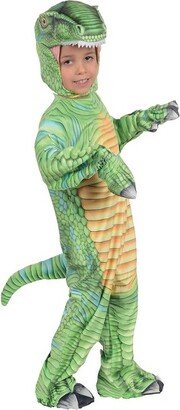 Halloween Express Toddler T-Rex Printed Costume - Size 12-18 Months - Green