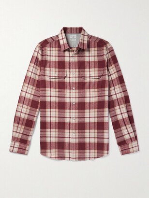 Checked Cotton-Flannel Shirt