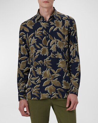 Men's EcoVero Floral Sport Shirt