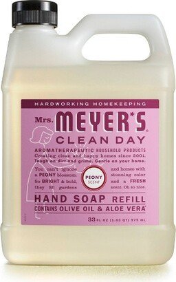 Mrs. Meyer's Clean Day Peony Hand Soap Refill - 33 fl oz