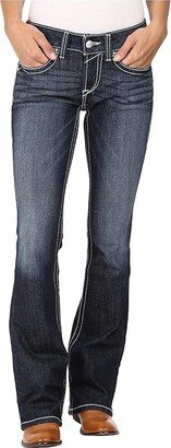 R.E.A.L. Bootcut Rosey Whipstitch Jeans in Lakeshore (Lakeshore) Women's Jeans