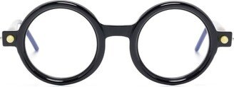 Mask P1 round-frame glasses