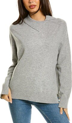 Malo Cashmere Malo Folded Collar Cashmere Sweater