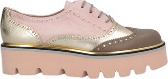 Lace-up Shoes Light Pink