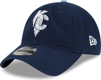 Men's Navy Kansas City Royals City Connect 9TWENTY Adjustable Hat