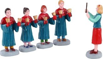 Lemax Handbell Choir Set Of 5 #12020 Christmas Village Figurines 2021 New Retail Packaging