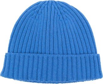 Ribbed Knitted Beanie-AB