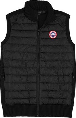 Hybridge Knit Quilted Shell Gilet