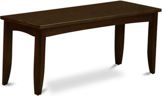 PFB-Cap-W Parfait Dining Table Bench with Wooden Seat