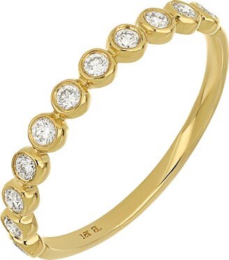 Monaco Diamond Bezel Ring