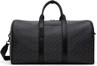 Black & Gray Gotham Duffle Bag