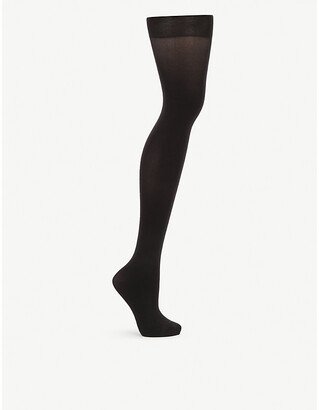 Womens Very Black Luxe Leg 60 Denier Tights-AA